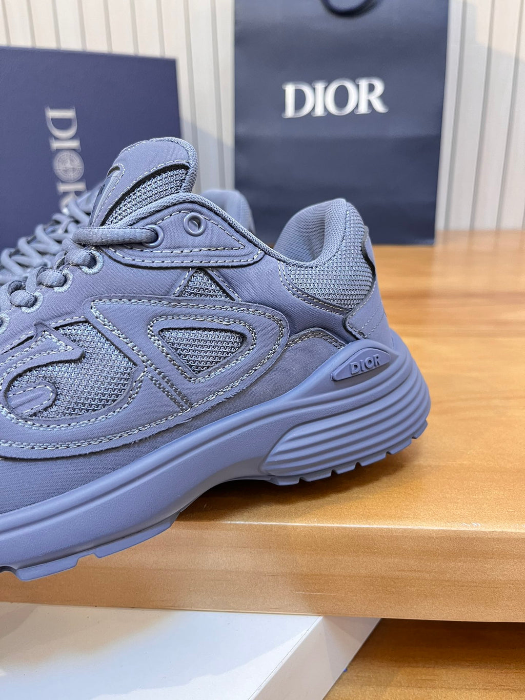 ** B30 Co-Branded Sports Sneakers - Italian Cowhide & Mesh

**