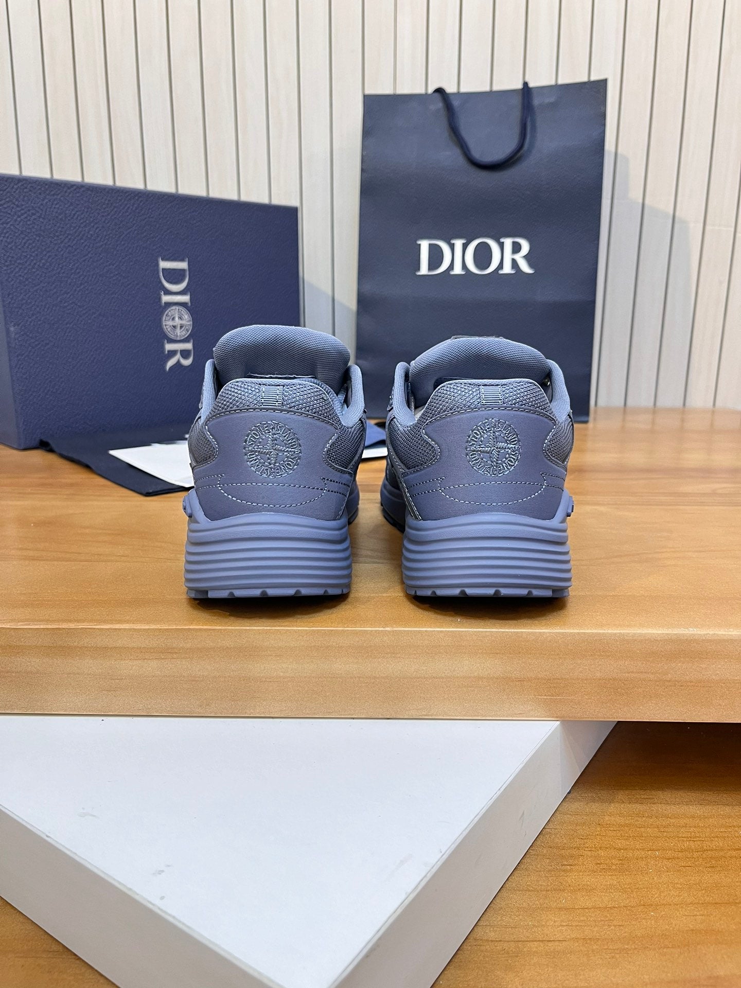 ** B30 Co-Branded Sports Sneakers - Italian Cowhide & Mesh

**