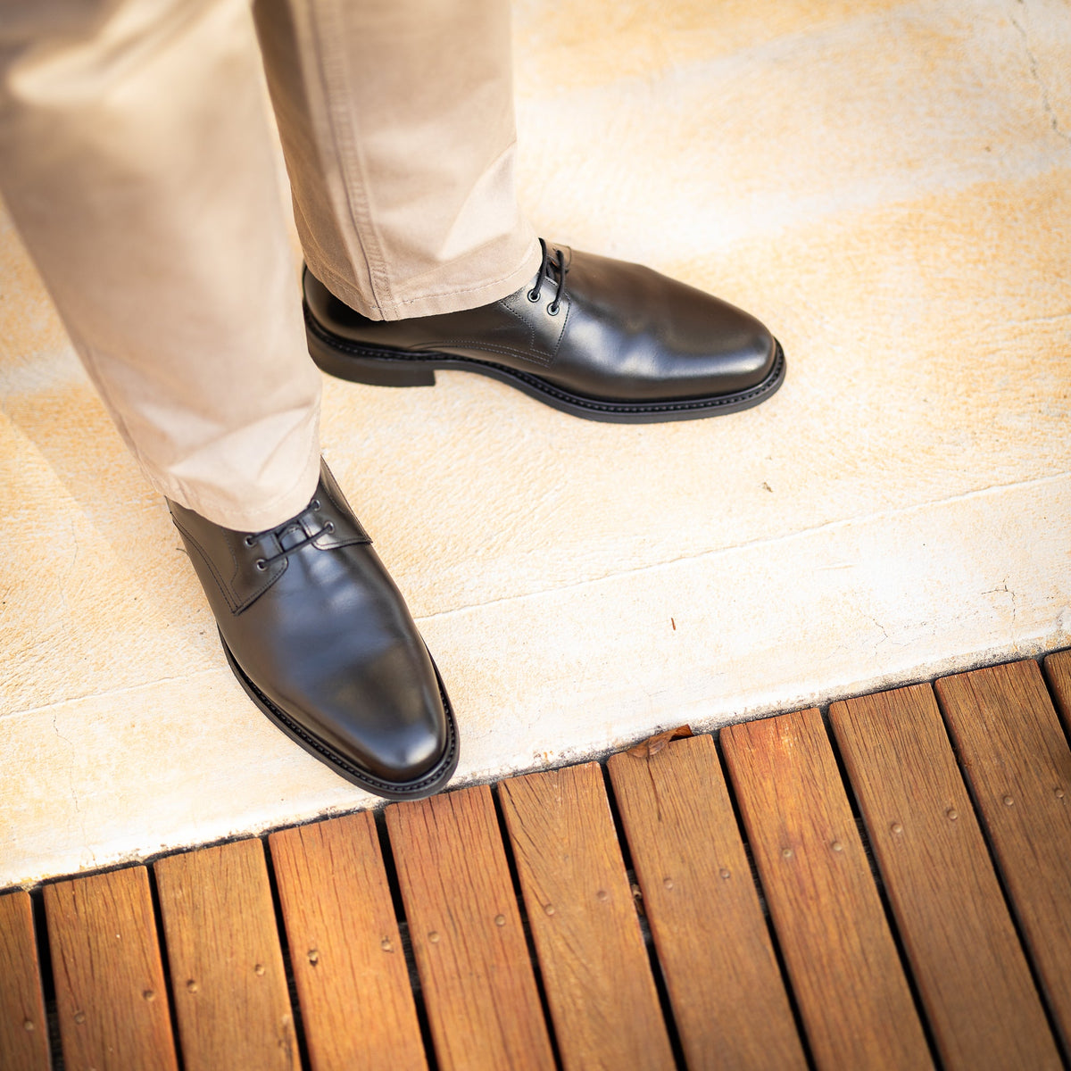 Kingsman - Black Calf